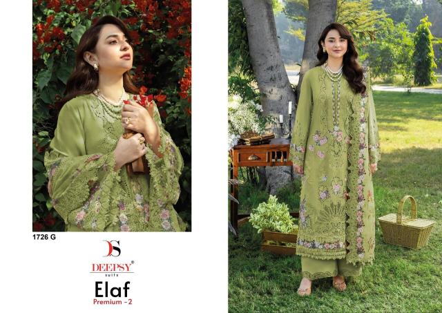 Deepsy elaf  premium-3 luxury  lawn salwar suit wholesale with price